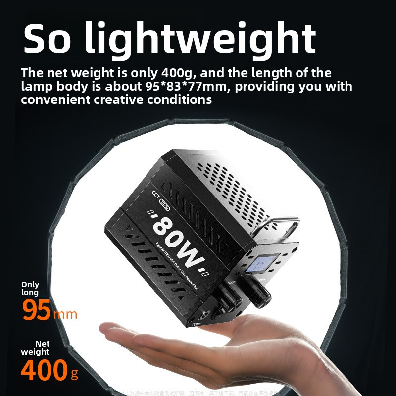 Photography Lighting Lamp - ZU80 80w Handheld Exterior Lamp Cob