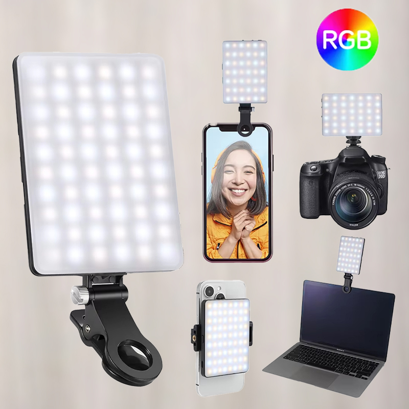 Quality Photography Lighting - Mini RGB LED Fill Light Portable