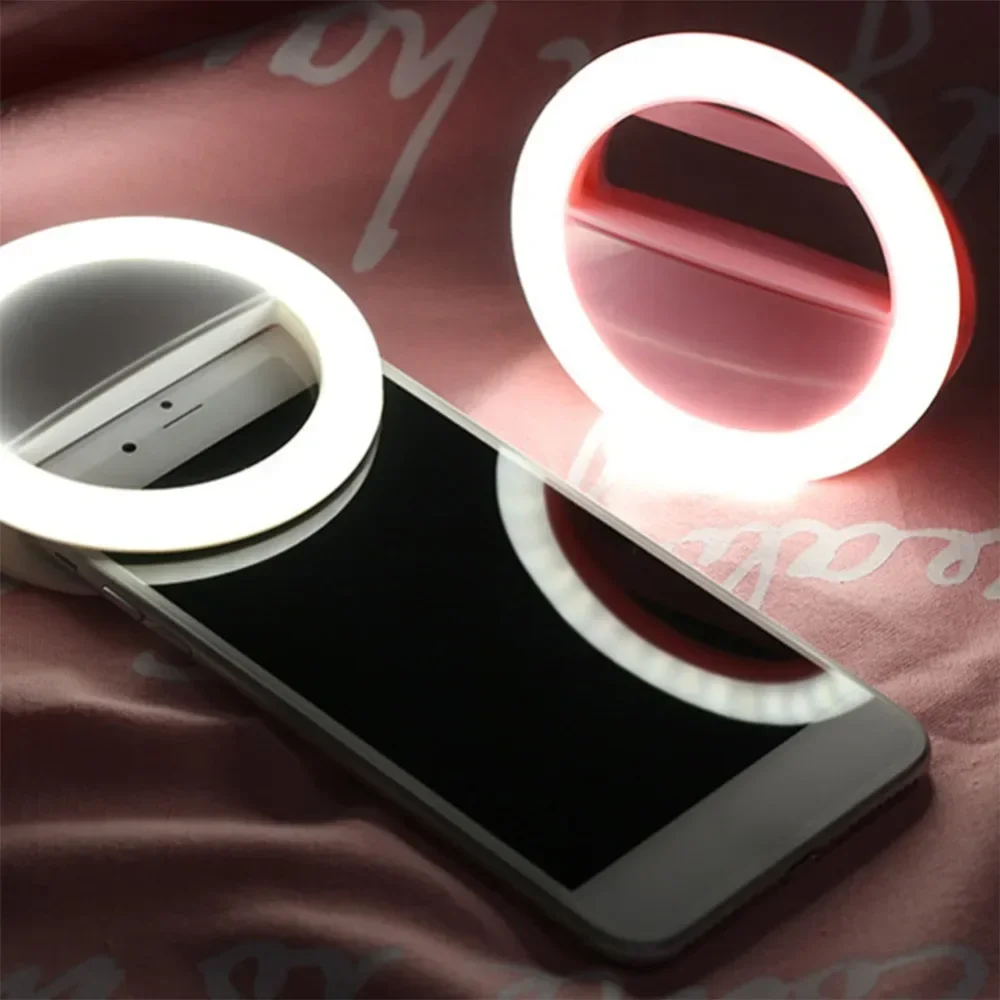 Quality Photography Lighting - LED Selfie Ring Light Mobile Phone