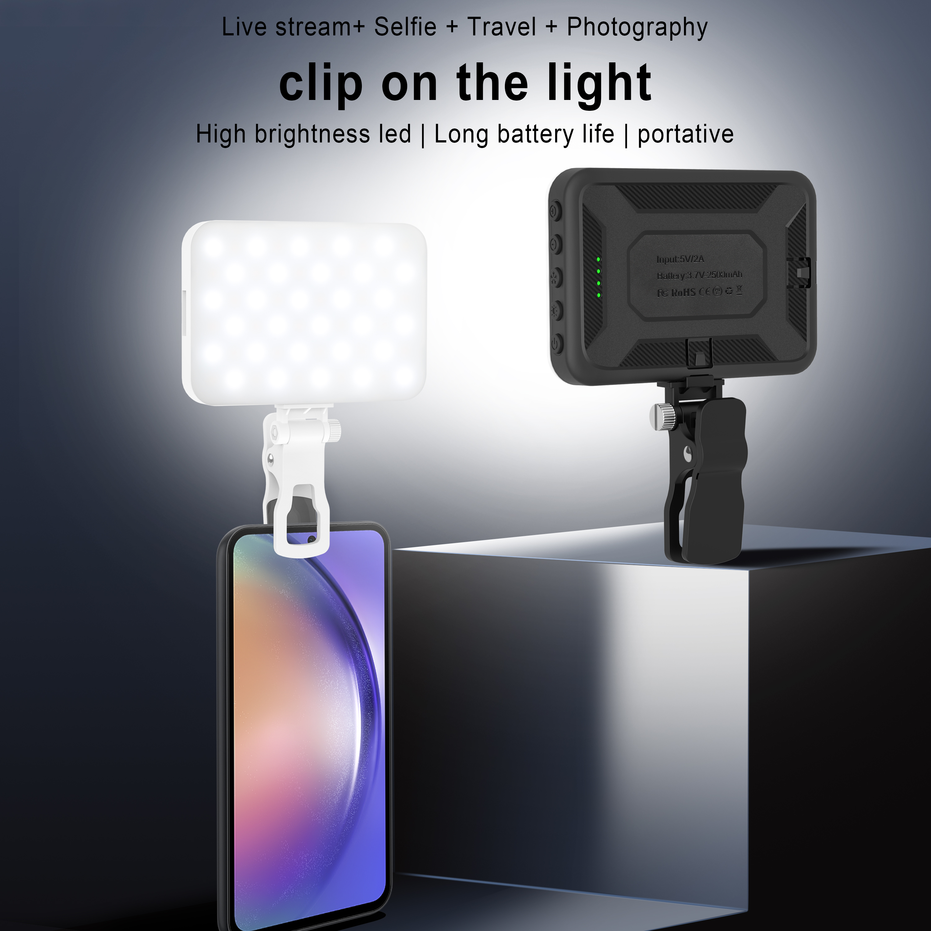 Quality Photography Lighting - LED Selfie Light 60 High-quality LED