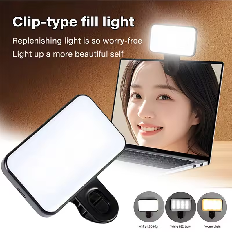 Quality Photography Lighting - 2pcs Portable Mini Selfie Fill Light