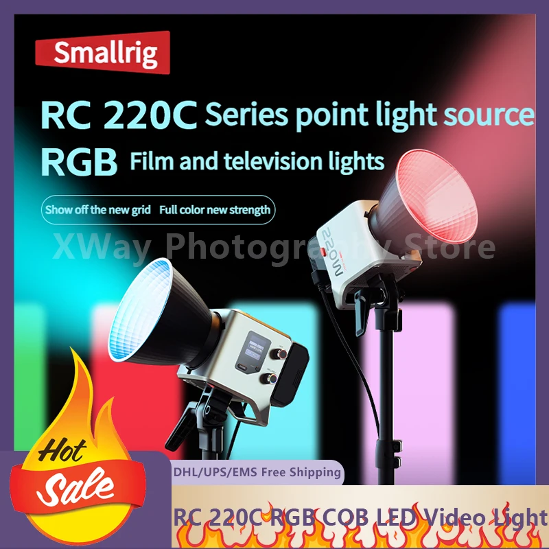 Smallrig Rc220C Rgb Cob Photog – Photography Lighting App recenzja i cena