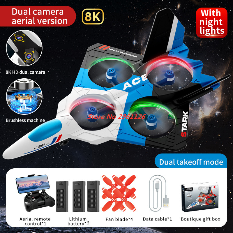 Mini Foam Drone 8K Dual Camera – Photography Lighting App recenzja i cena