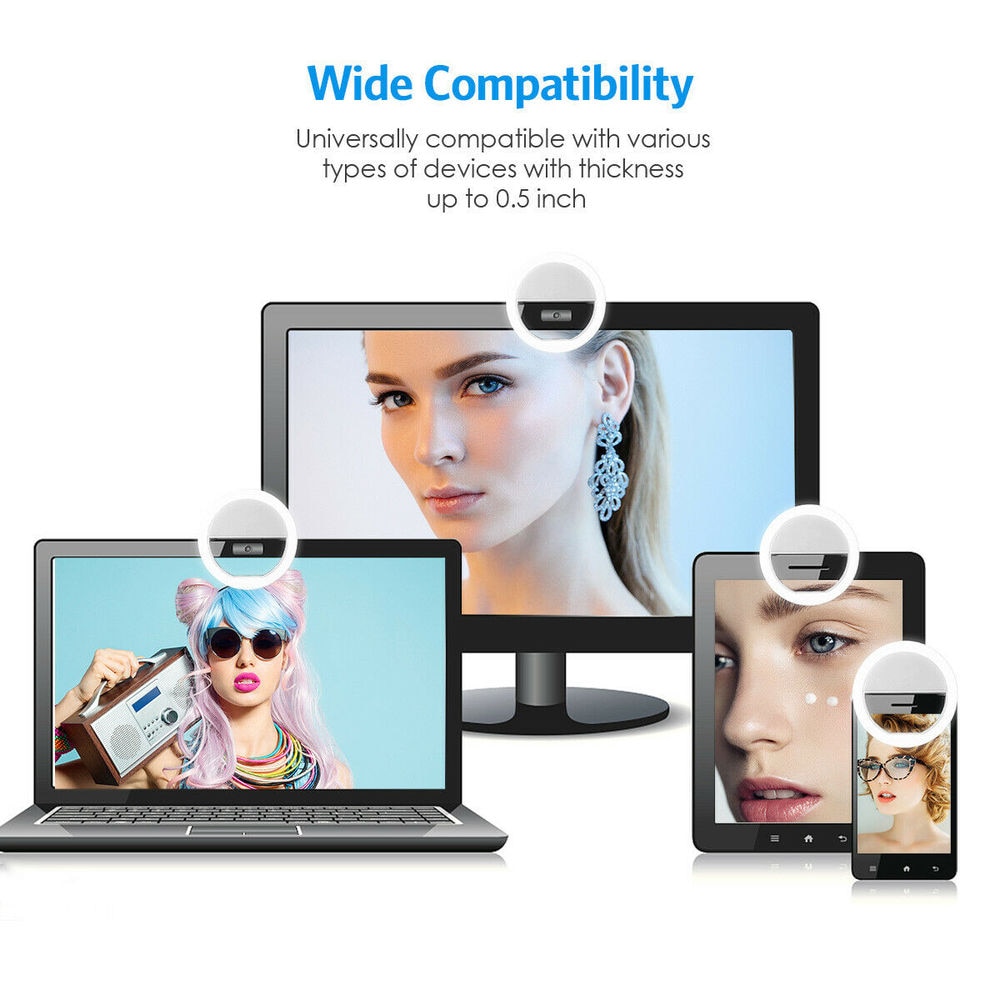 USB Rechargeable LED Selfie Ri – Quality Photography Lighting recenzja i cena