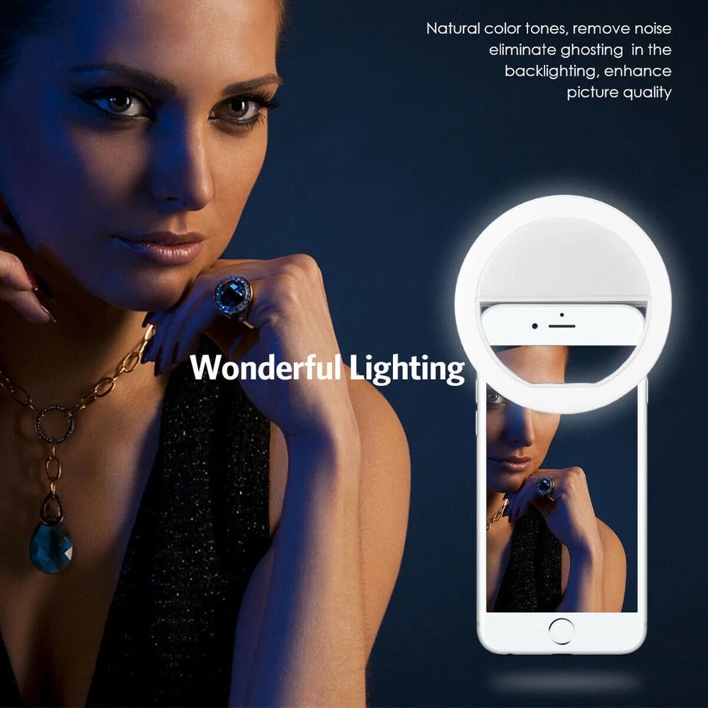 USB Rechargeable LED Selfie Ri – Quality Photography Lighting recenzja i cena