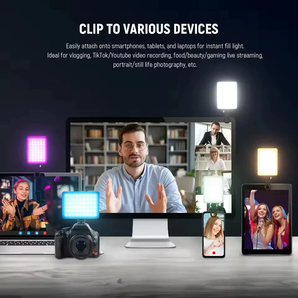 Mini RGB LED Fill Light Portab – Quality Photography Lighting recenzja i cena