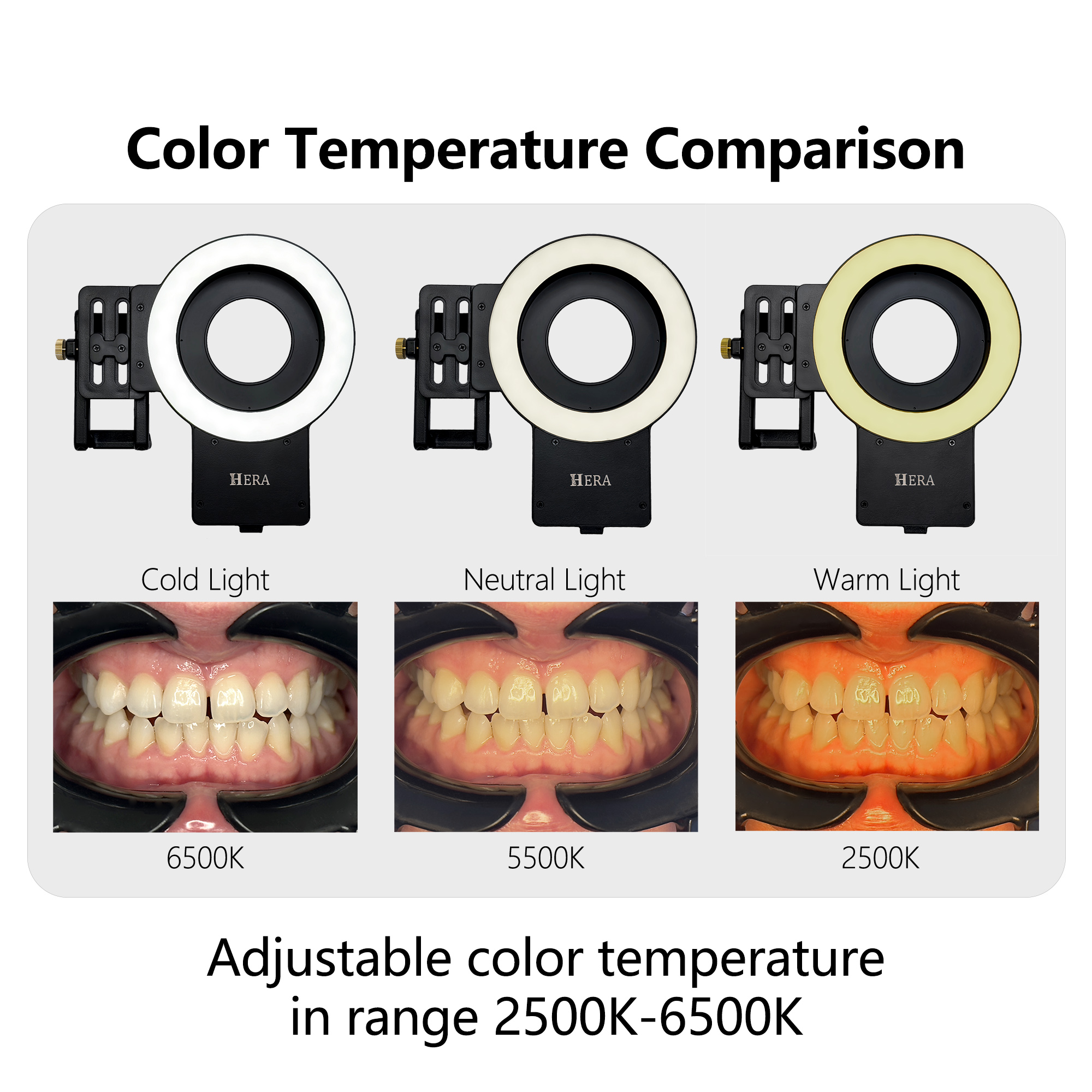 HERA MK-23 Intraoral Dental Ph – Photography Lighting Lamp recenzja i cena