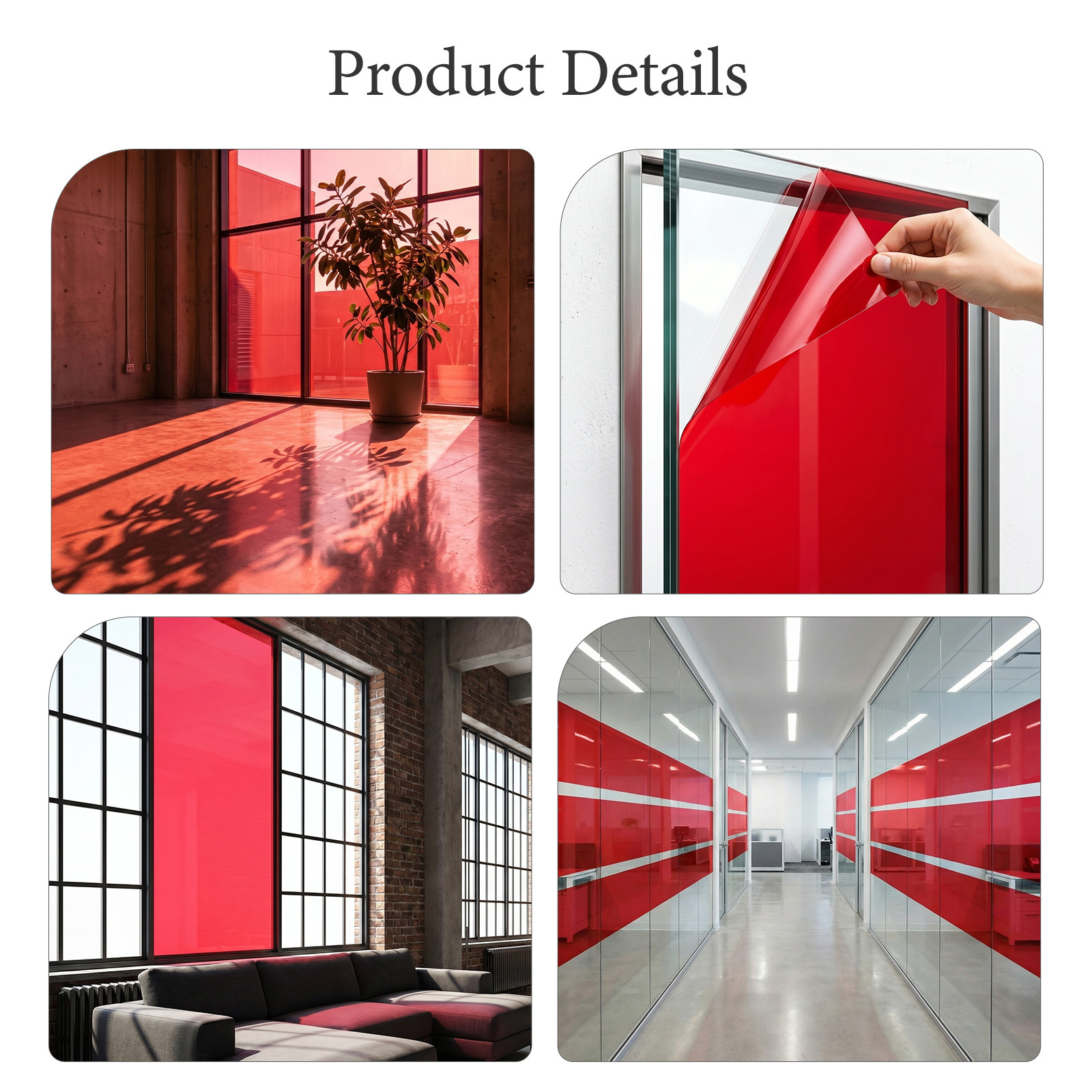 Colored Static Cling Window Fi – Lighting Glass Photography recenzja i cena