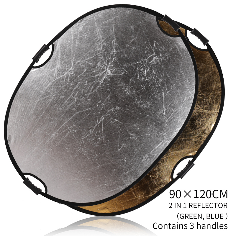 Portable 2-in-1 35x47inch/90x1 – Reflector Disc Silver recenzja i cena