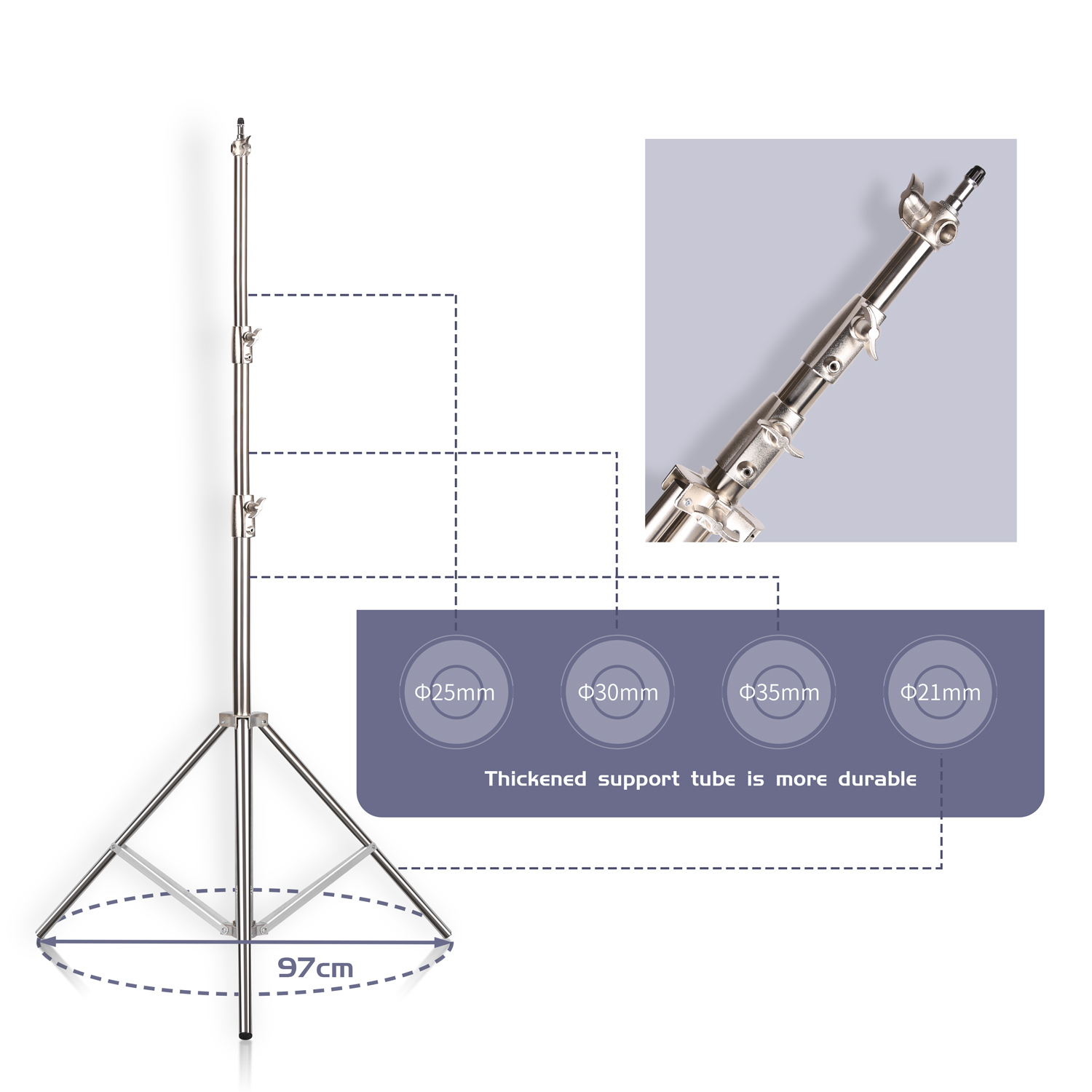 SH 2.8M Stainless Steel Light  – Photography Lighting Box recenzja i cena