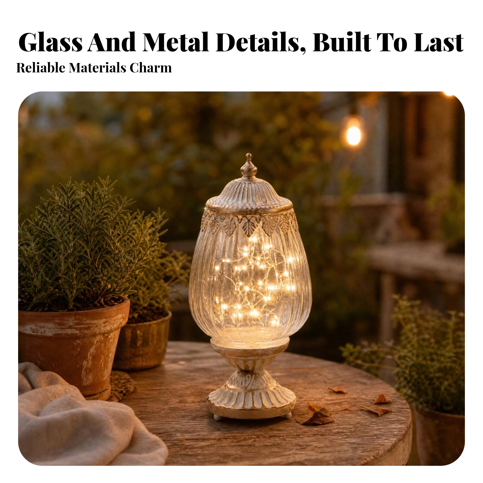 Vintage Ribbed Glass Lantern O – Photography Lighting Lamp recenzja i cena