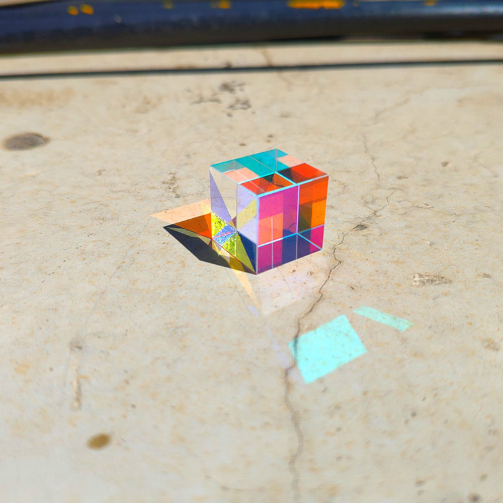 Glass Cube 12.7mm Dichroic Pri – Lighting Glass Photography recenzja i cena