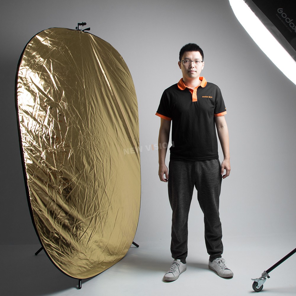 Godox 2in1 150x200cm Gold and  – Reflector Disc Silver recenzja i cena