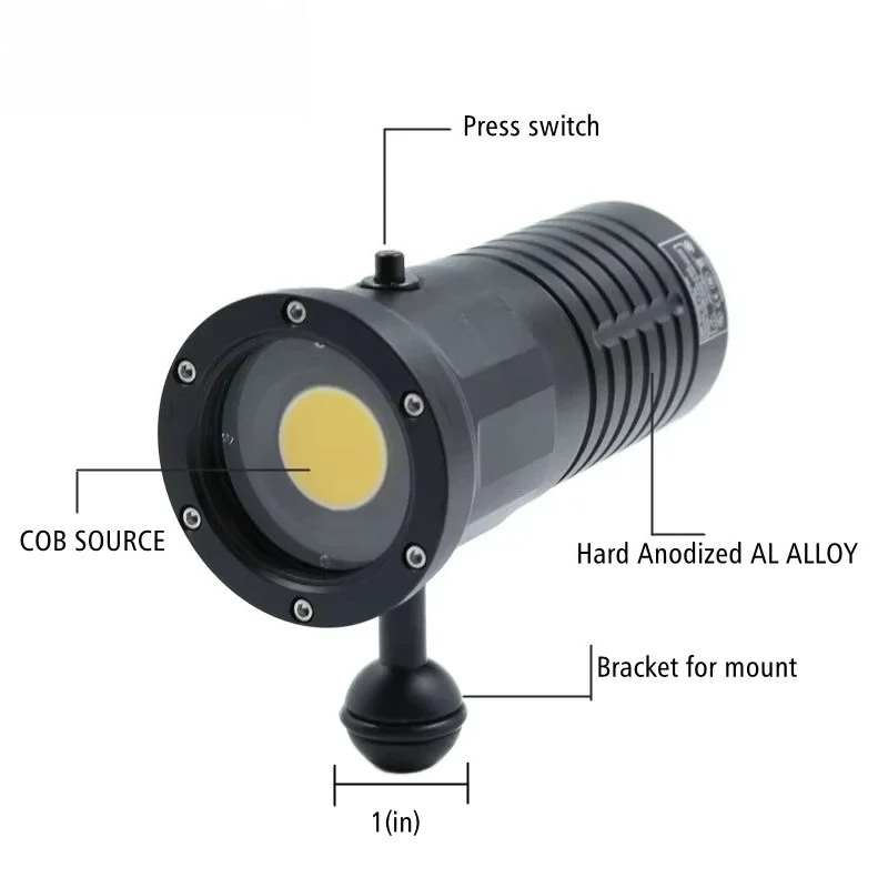 DL-V50 IP68 150M Diving Video  – Photography And Videography Lighting recenzja i cena