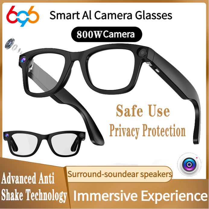 800W Camera Glasses BT AI Tran – Photography Lighting Gear recenzja i cena