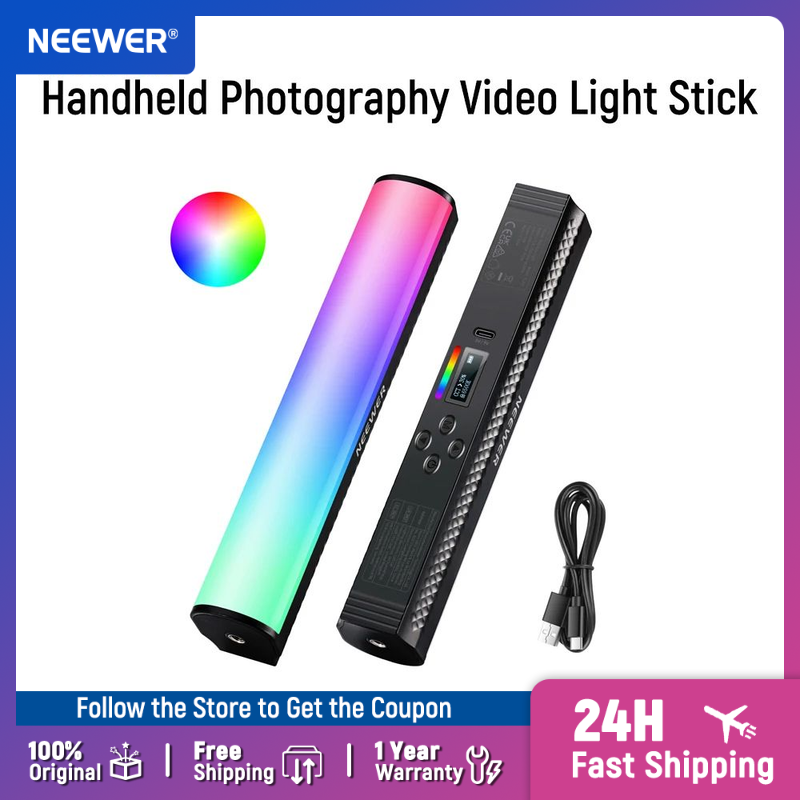NEEWER RGB Light Wand with APP – Photography Lighting App recenzja i cena