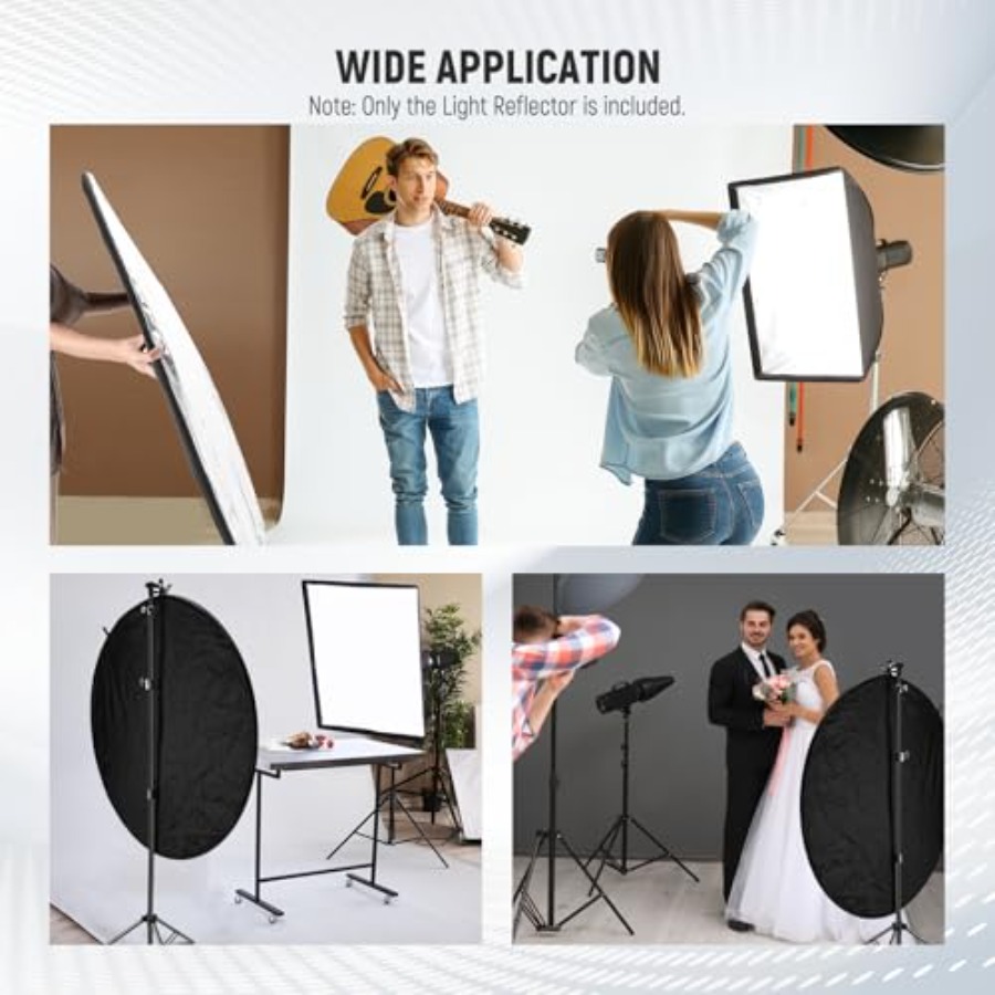 51 Inch/130 Centimeter Light R – Reflector Disc Silver recenzja i cena