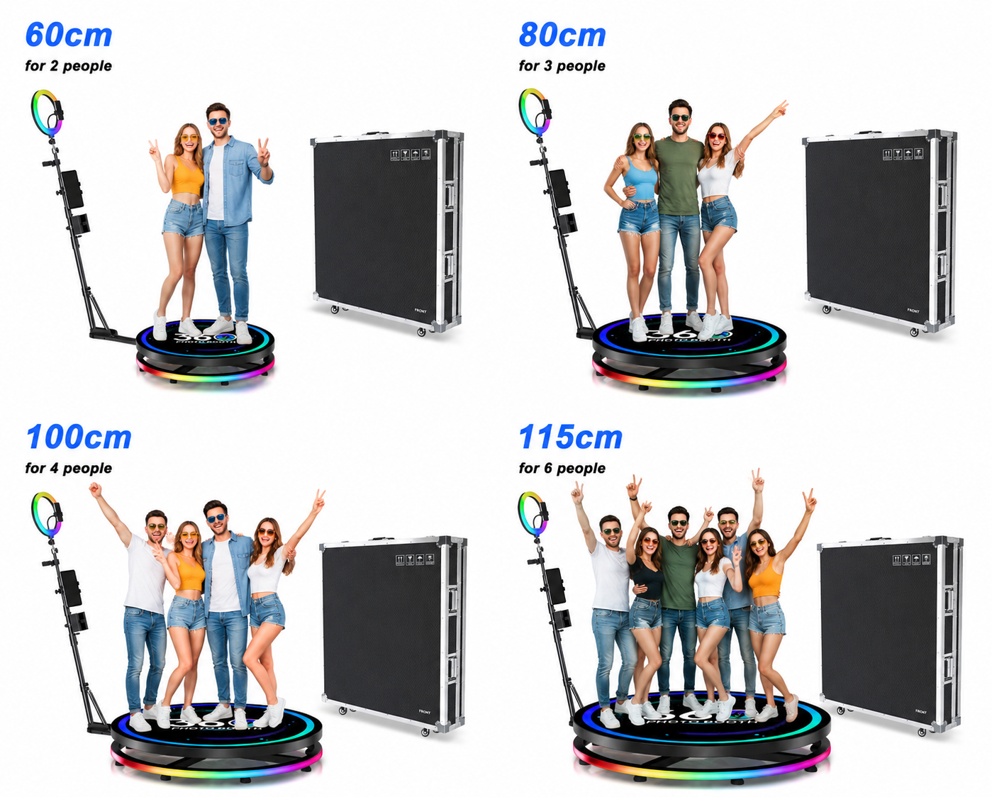 360 Photo Booth Machine with R – Photography Lighting Rental recenzja i cena