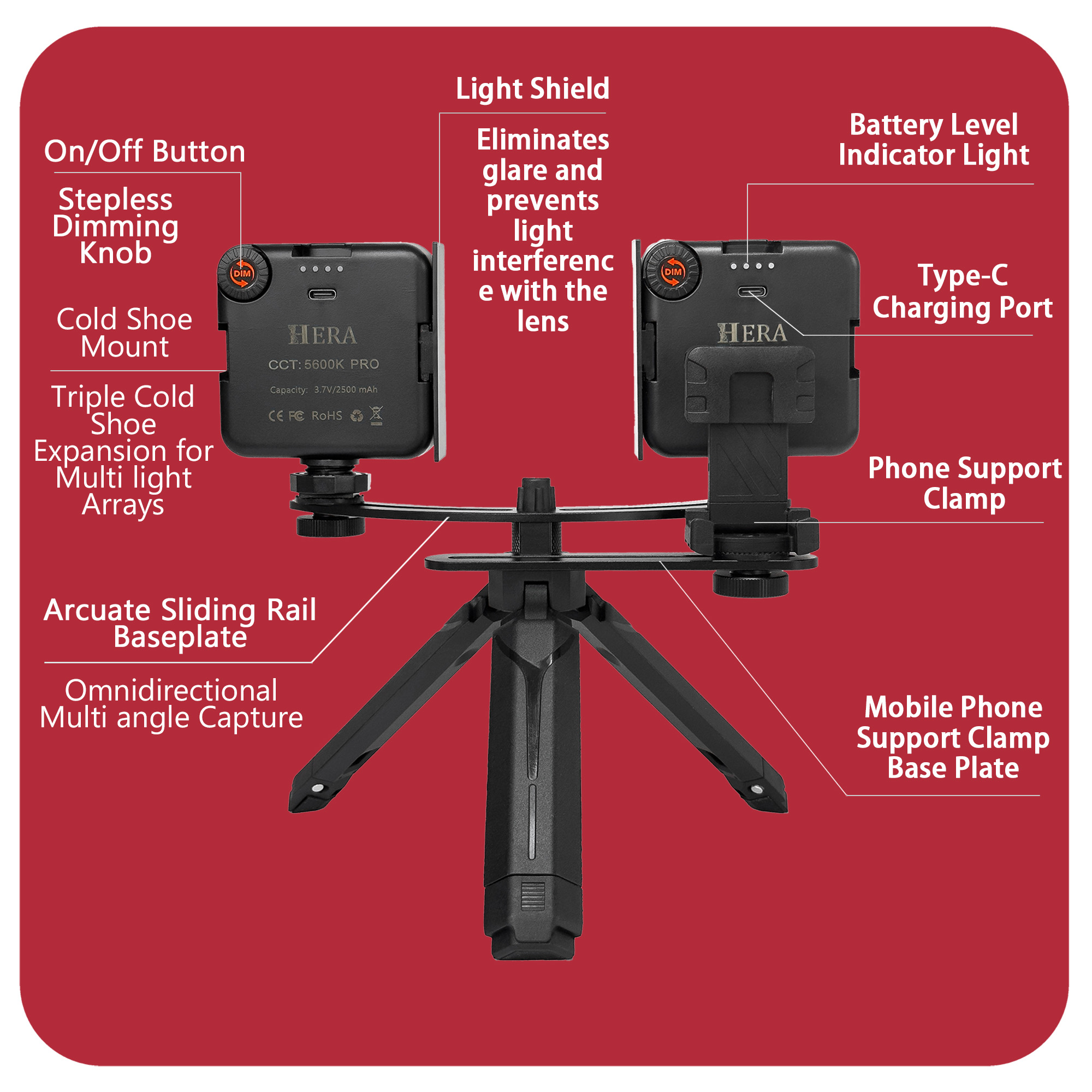 HERA Photography Light MK019 F – Quality Photography Lighting recenzja i cena
