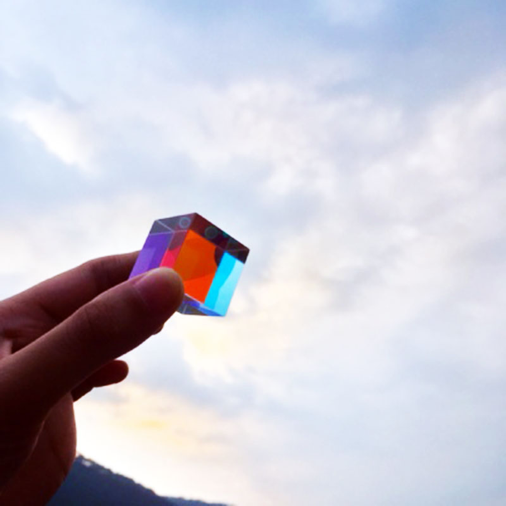 Glass Cube 23mm Dichroic Prism – Lighting Glass Photography recenzja i cena