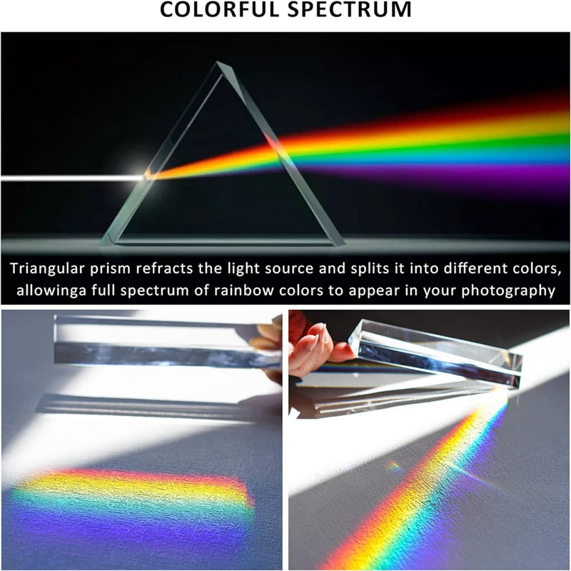 6Inch Optical Glass Triangular – Lighting Glass Photography recenzja i cena