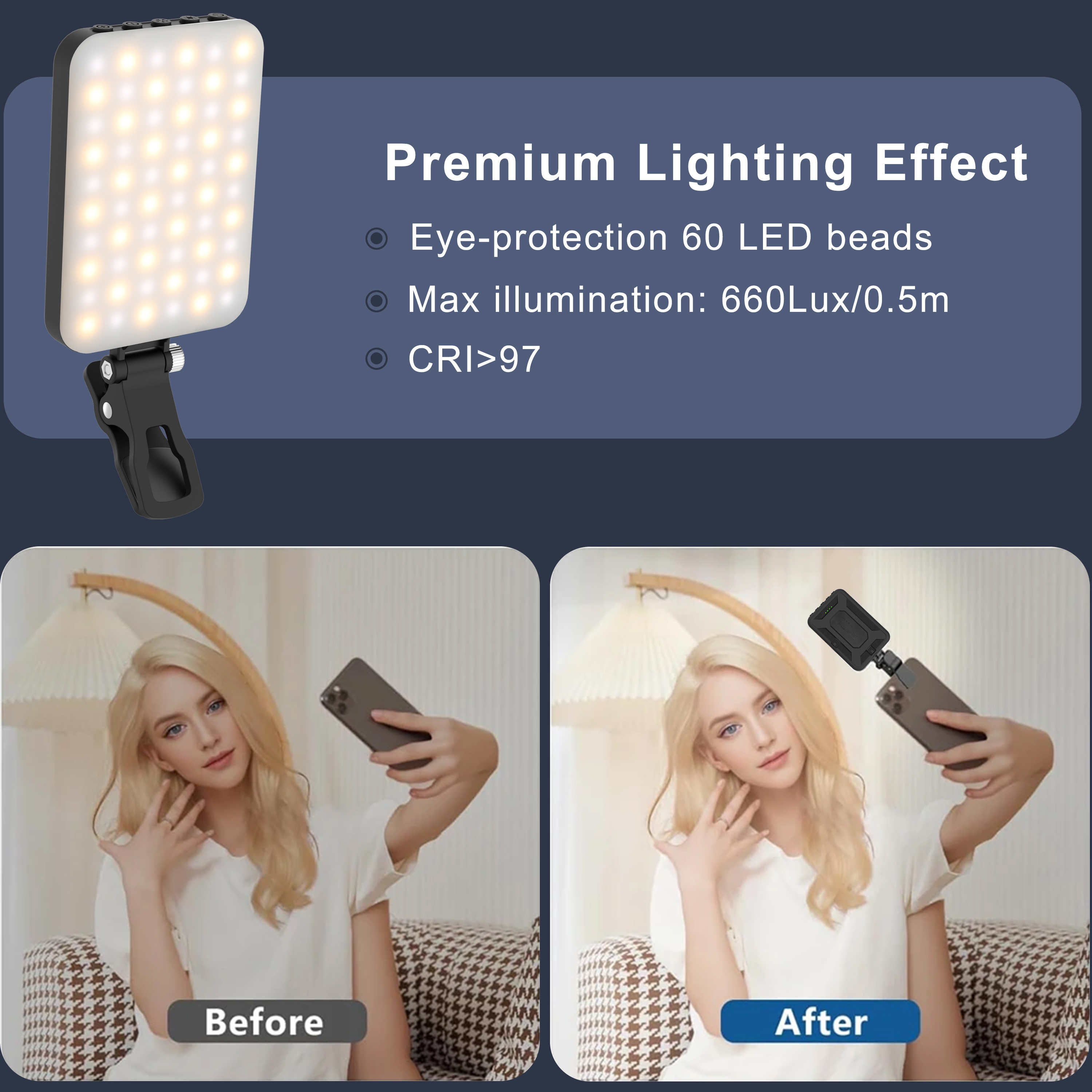 LED Selfie Light 60 High-quali – Quality Photography Lighting recenzja i cena