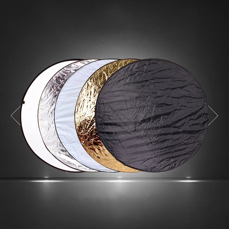 1pc Portable five in one refle – Reflector Disc Silver recenzja i cena