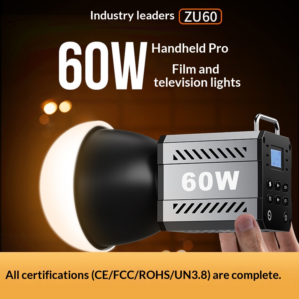 60W Mini COB LED Video Light P – Photography And Videography Lighting recenzja i cena