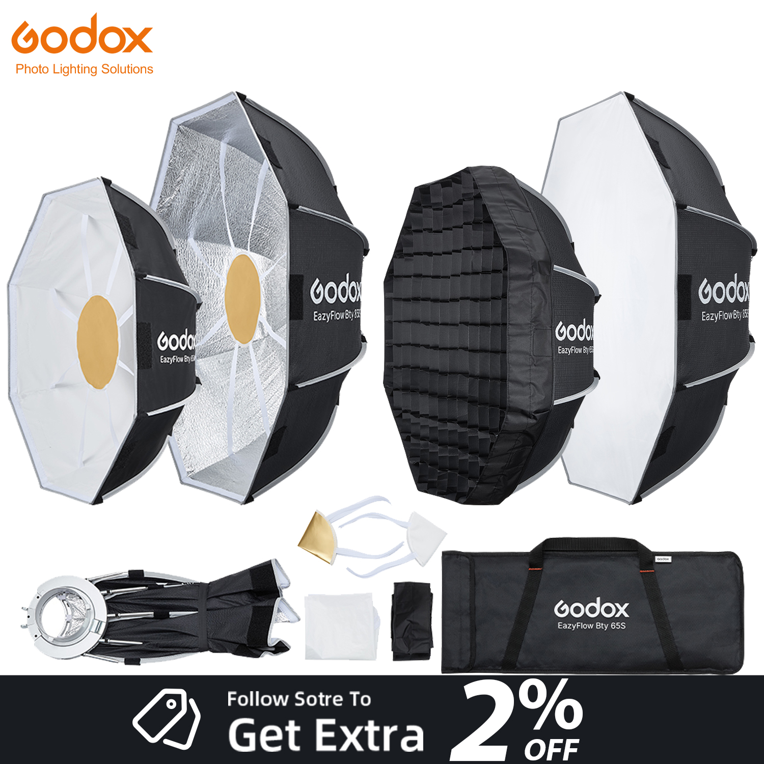 New Godox EazyFlow Beauty Dish – Photography Lighting Box recenzja i cena