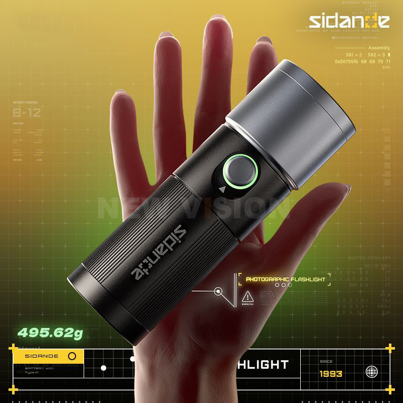 SIDANDE Videography Flashlight – Photography And Videography Lighting recenzja i cena