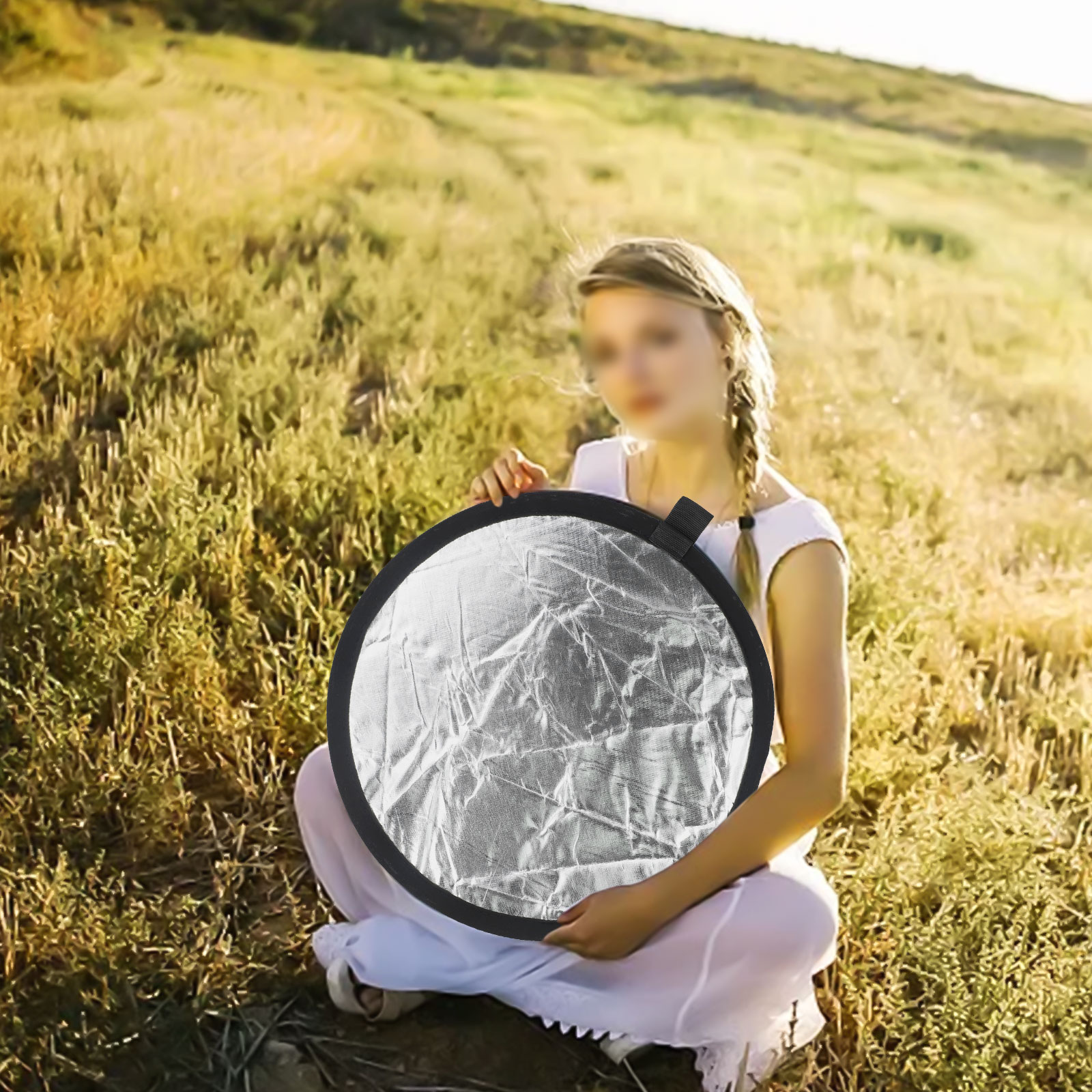 5-in-1 Handheld Photography Re – Reflector Disc Silver recenzja i cena