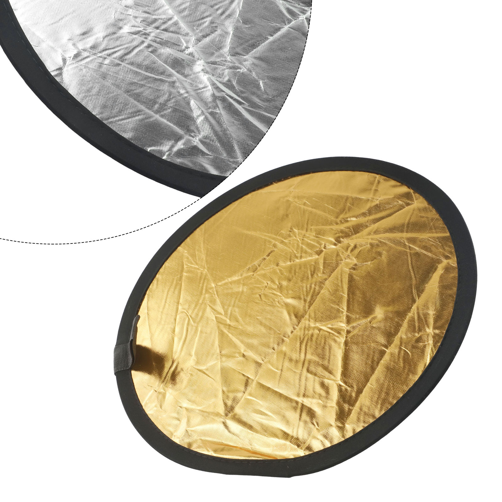 5-in-1 Handheld Photography Re – Reflector Disc Silver recenzja i cena