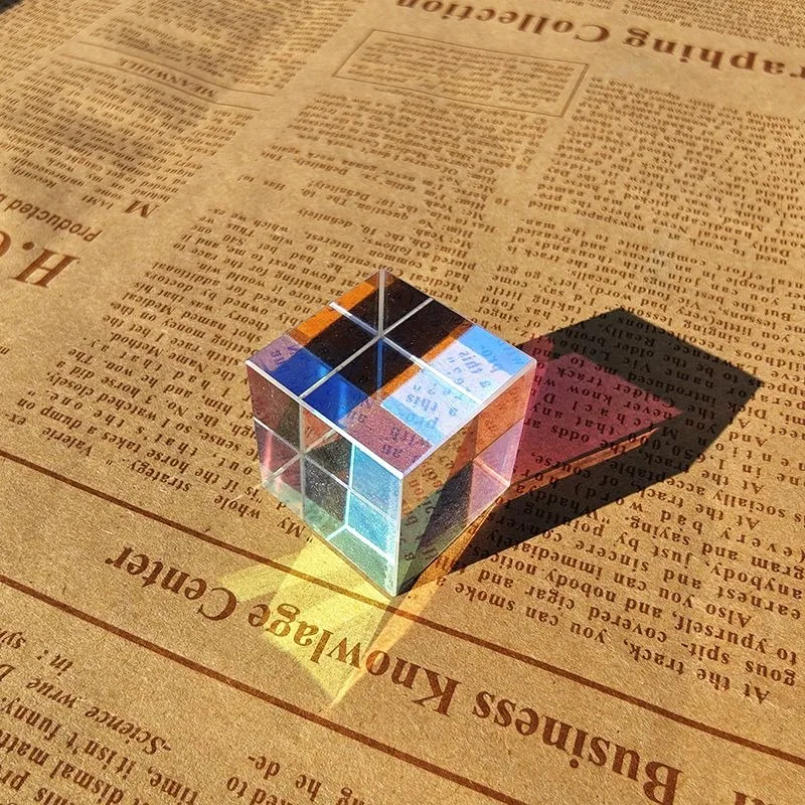 Glass Cube Dichroic Prism X-Cu – Lighting Glass Photography recenzja i cena