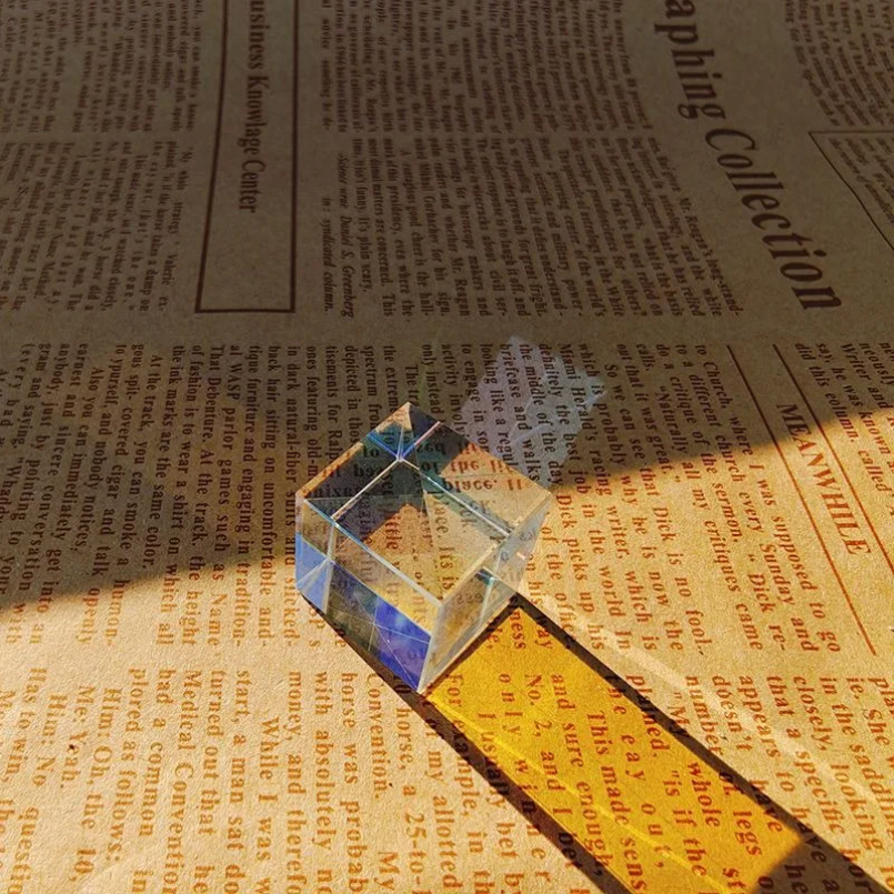 Glass Cube Dichroic Prism X-Cu – Lighting Glass Photography recenzja i cena