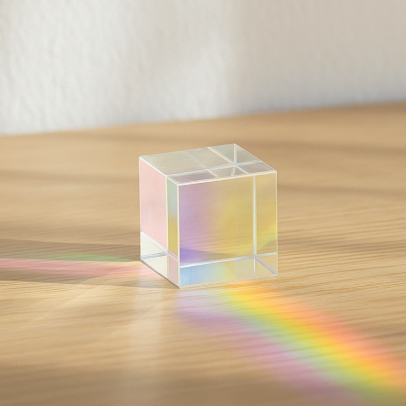 Glass Cube Dichroic Prism X-Cu – Lighting Glass Photography recenzja i cena