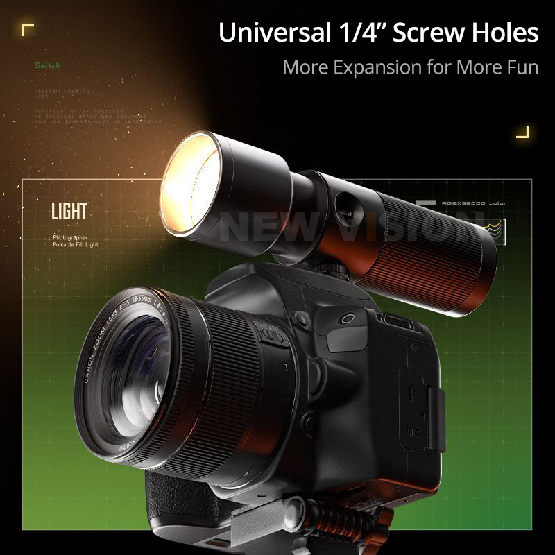 SIDANDE Videography Flashlight – Photography And Videography Lighting recenzja i cena