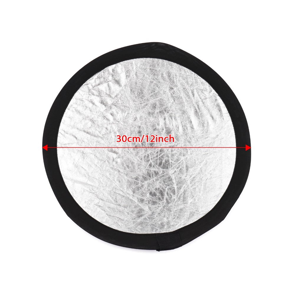 30cm Photography Light Reflect – Reflector Disc Silver recenzja i cena